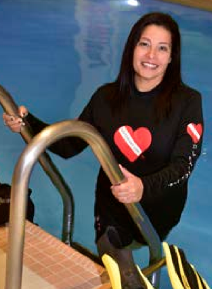 Tinamarie Hernandez, Executive Director of Diveheart